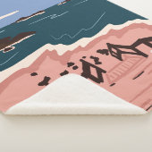 Couverture Sherpa Ocean Blues (3/4)