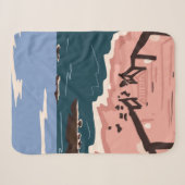 Couverture Sherpa Ocean Blues (Devant (Horizontal))