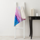 Couverture Sherpa Océan du coucher du soleil (En situation)