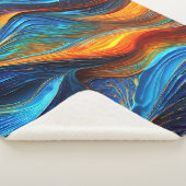 Couverture Sherpa Océan Lava "Pyroquatique" (3/4)