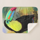 Couverture Sherpa oco Toucan Sherpa Blanket (Devant (Horizontal))