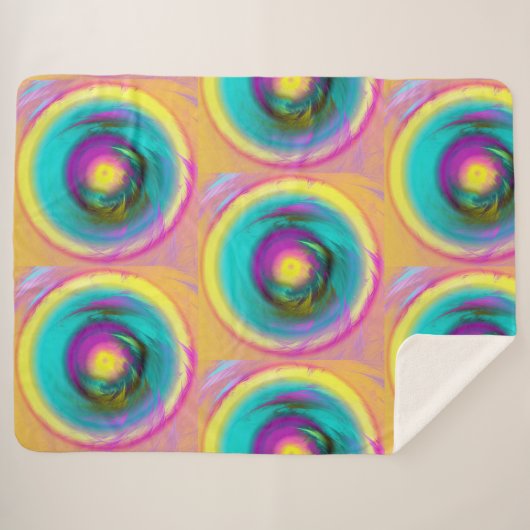 Couverture Sherpa oeil vortex (Devant (Horizontal))