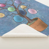 Couverture Sherpa Oeufs de Pâques (3/4)