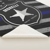 Couverture Sherpa Officier de police Shérif Cop Flag (3/4)