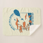 Couverture Sherpa Oh, Les Endroits Où Tu Vas Aller ! "Pars en voyage (Devant (Horizontal))