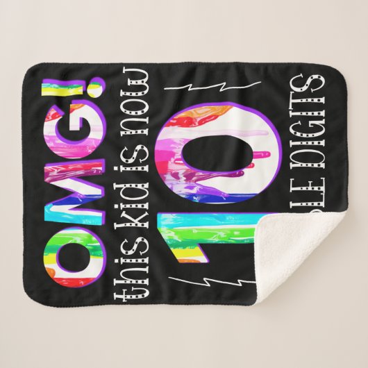 Couverture Sherpa Oh mon Dieu ! Cet Enfant Est Maintenant 10 Double  (Devant (Horizontal))