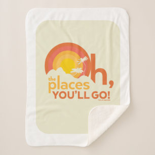 Couverture Sherpa Oh, The Places You'll Go! Typographie de Paysage