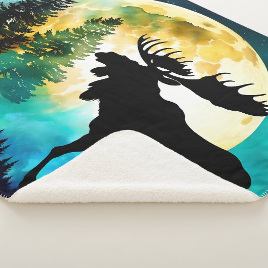 Couverture Sherpa Oie dans la forêt Pleine lune (3/4)