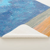 Couverture Sherpa Oil paintings landscape. Fine art. abstract,art,ba (3/4)