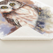 Couverture Sherpa Oiseau d'aquarelle Art de la faune (3/4)