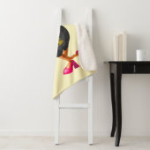 Couverture Sherpa Oiseau de mode (En situation)