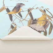 Couverture Sherpa Oiseau de Paruline Prothonotaire Jaune d'Audubon (3/4)