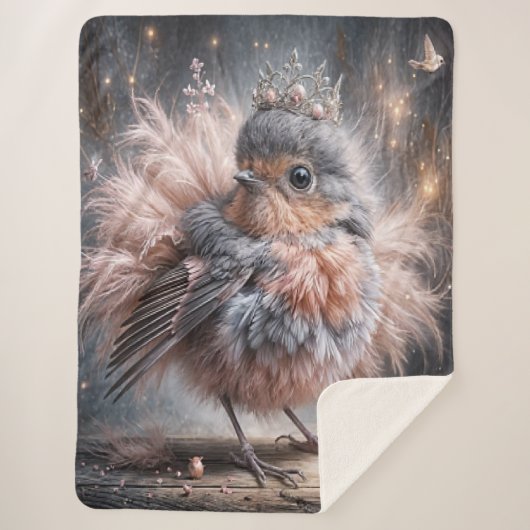Couverture Sherpa Oiseau du monde (Devant)