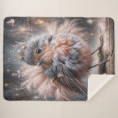Couverture Sherpa Oiseau du monde (Devant (Horizontal))