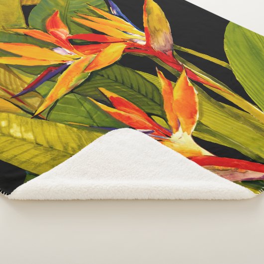 Couverture Sherpa Oiseau du Paradis (3/4)