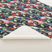 Couverture Sherpa Oiseaux exotiques (3/4)