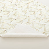 Couverture Sherpa Oiseaux romantiques la vie n'est qu'un rêve  (3/4)