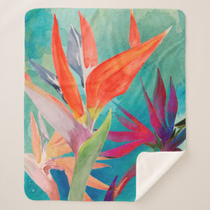 Couverture Sherpa Oiseaux vivants du paradis