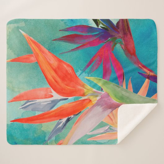 Couverture Sherpa Oiseaux vivants du paradis (Devant (Horizontal))