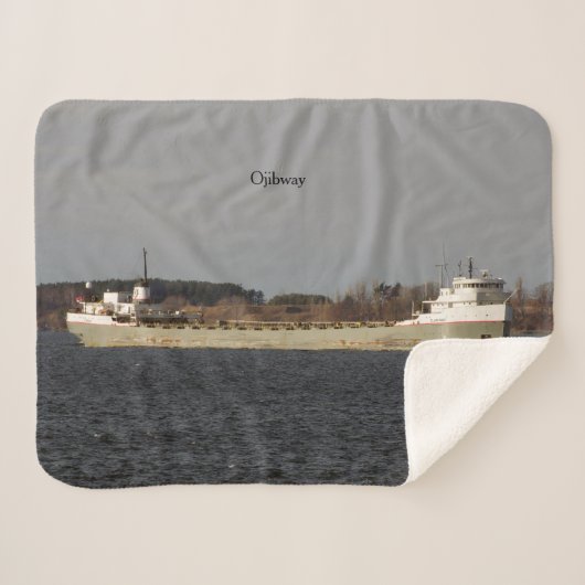 couverture sherpa Ojibway (Devant (Horizontal))