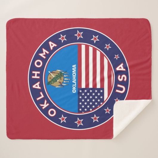 Couverture Sherpa Oklahoma (Devant (Horizontal))