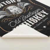 Couverture Sherpa Old Moonshine Whiskey Étiquette AJOUTER PHOTO Nom  (3/4)