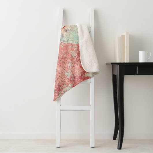 Couverture Sherpa Old textured concrete wall with natural defects. S (En situation)