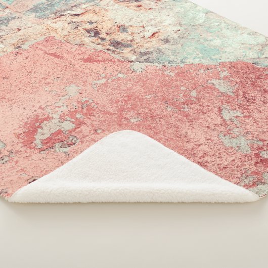 Couverture Sherpa Old textured concrete wall with natural defects. S (3/4)