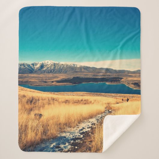 Couverture Sherpa Old wall background in high resolutionabstract, ag (Devant)