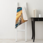 Couverture Sherpa Old wall background in high resolutionabstract, ag (En situation)