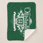 Couverture Sherpa OLIVANDERS™ Makers of Fine Wands (Devant)