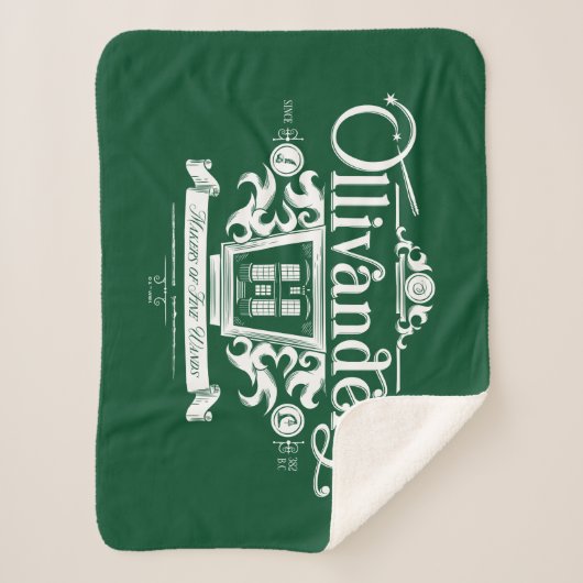 Couverture Sherpa OLIVANDERS™ Makers of Fine Wands (Devant)