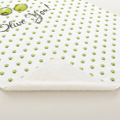 Couverture Sherpa Olive (3/4)