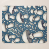 Couverture Sherpa Ombre de champignons (Devant (Horizontal))