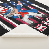 Couverture Sherpa Oncle patriotique Sam Dabbing 4 juillet (3/4)