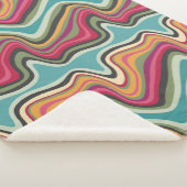 Couverture Sherpa ondes rétro MANA (3/4)