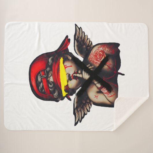 COUVERTURE SHERPA ONLY GOD CAN JUDGE ME (Devant (Horizontal))