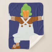 Couverture Sherpa Oompa Loompa (Devant)