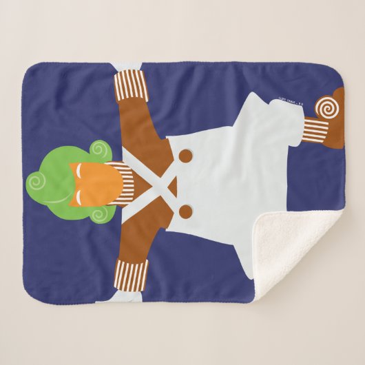 Couverture Sherpa Oompa Loompa (Devant (Horizontal))