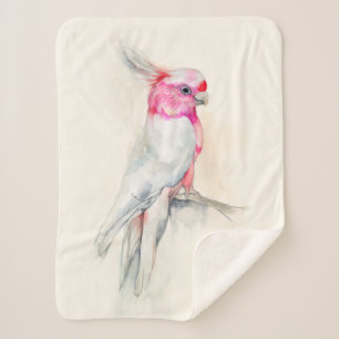 Couverture Sherpa Opéra Cockatoo