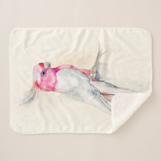 Couverture Sherpa Opéra Cockatoo (Devant (Horizontal))