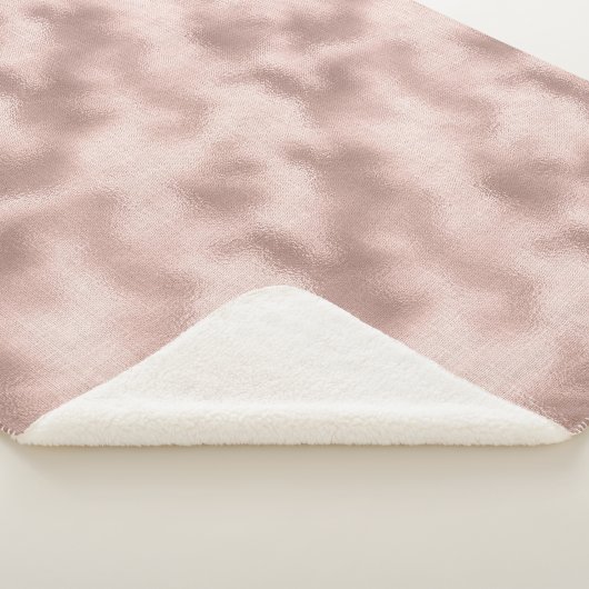 Couverture Sherpa Or Rose rose (3/4)