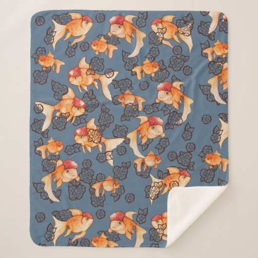 Couverture Sherpa Oranda Goldfish (Devant)