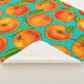 Couverture Sherpa Oranges (3/4)