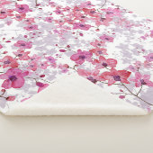 Couverture Sherpa Orchidée : beauté rouge singulière. (3/4)