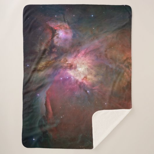 Couverture Sherpa Orion Nebula Hubble telescope space universe cosmo (Devant)