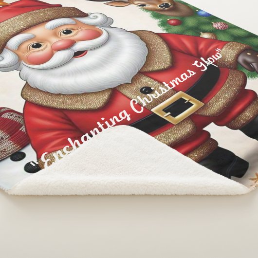 Couverture Sherpa "Ornamented Tree" (3/4)