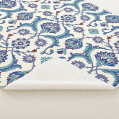 Couverture Sherpa Ornement floral : Motif arabe traditionnel. (3/4)