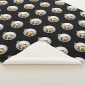 Couverture Sherpa Ornement Patte d'Ours (3/4)