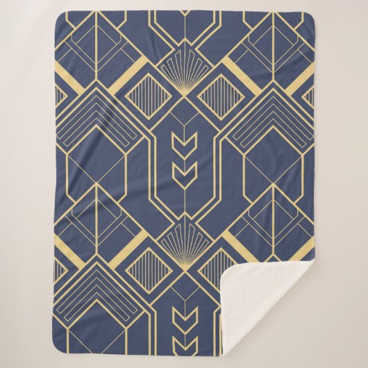 Couverture Sherpa Ornements de luxe 60 (Devant)